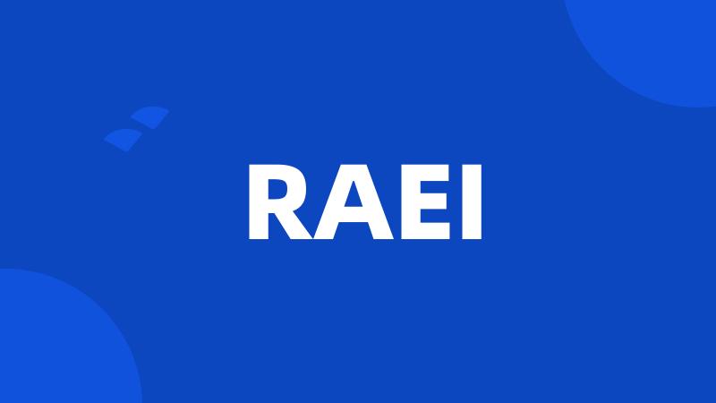 RAEI