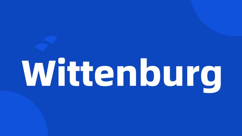 Wittenburg