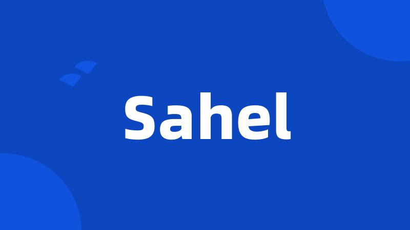 Sahel