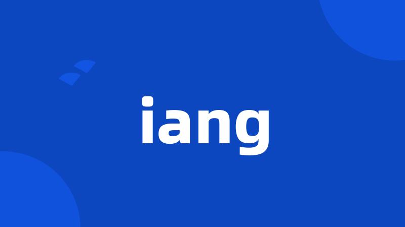 iang