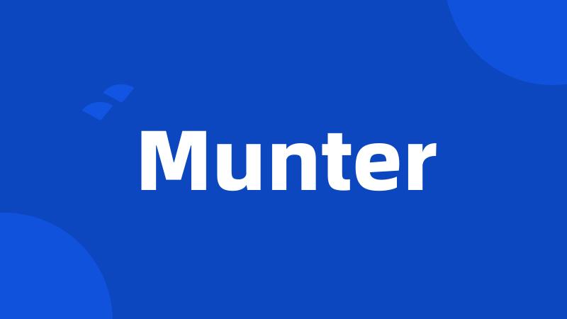 Munter
