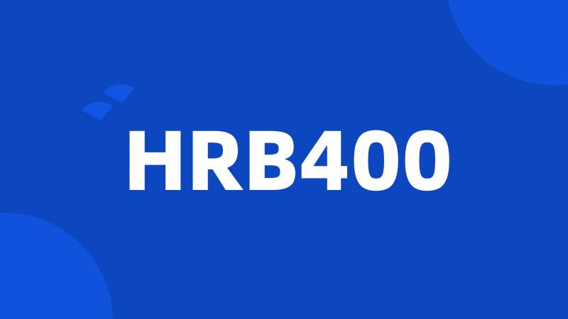 HRB400