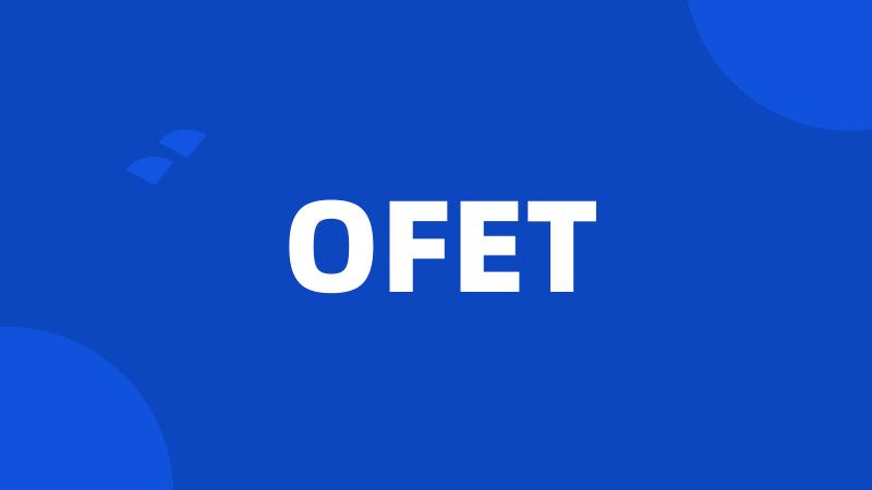 OFET