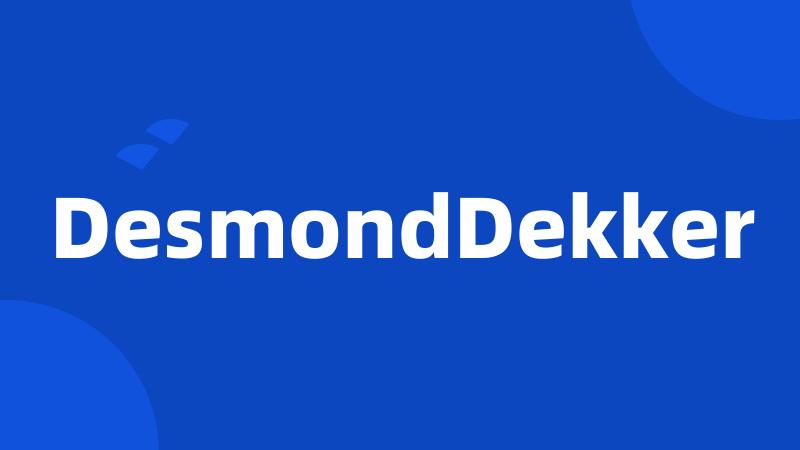 DesmondDekker