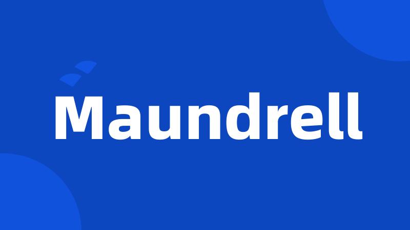 Maundrell