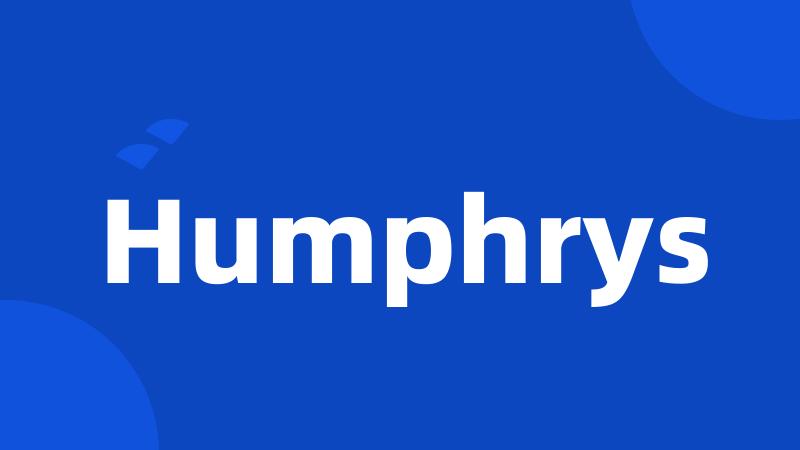 Humphrys