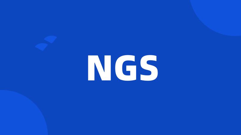 NGS