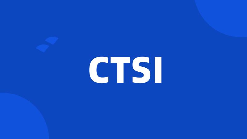 CTSI