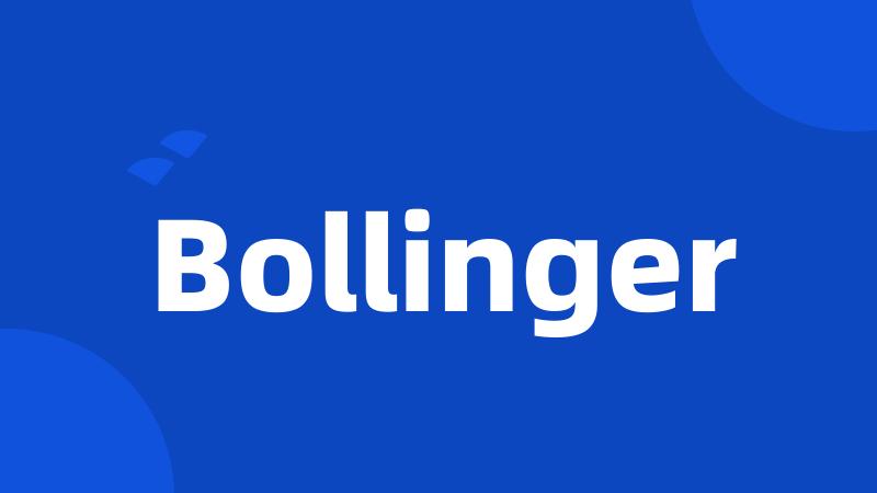 Bollinger