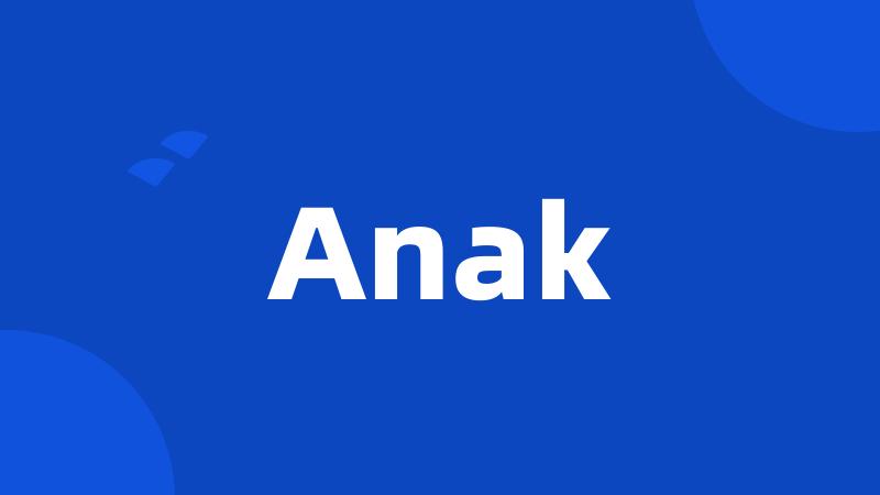 Anak