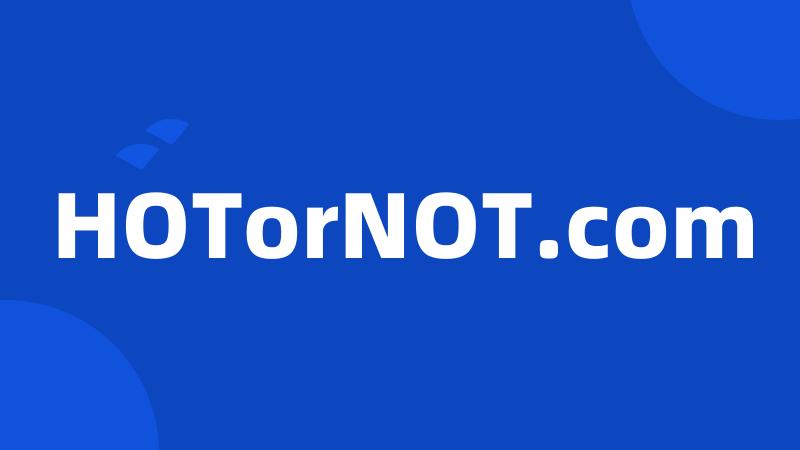 HOTorNOT.com