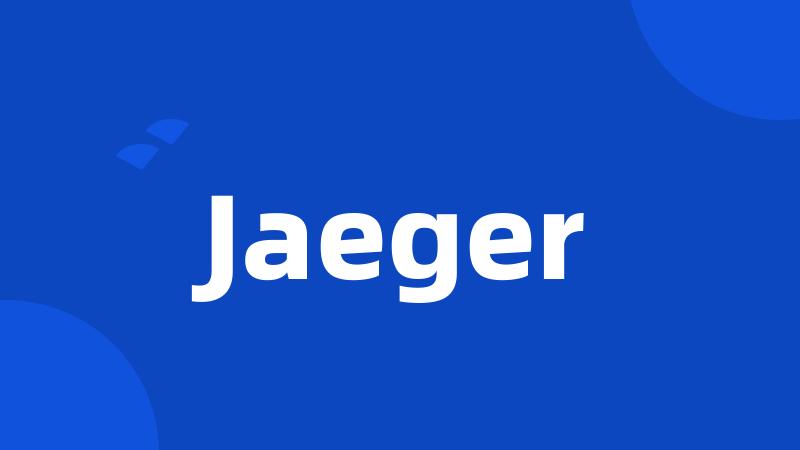 Jaeger