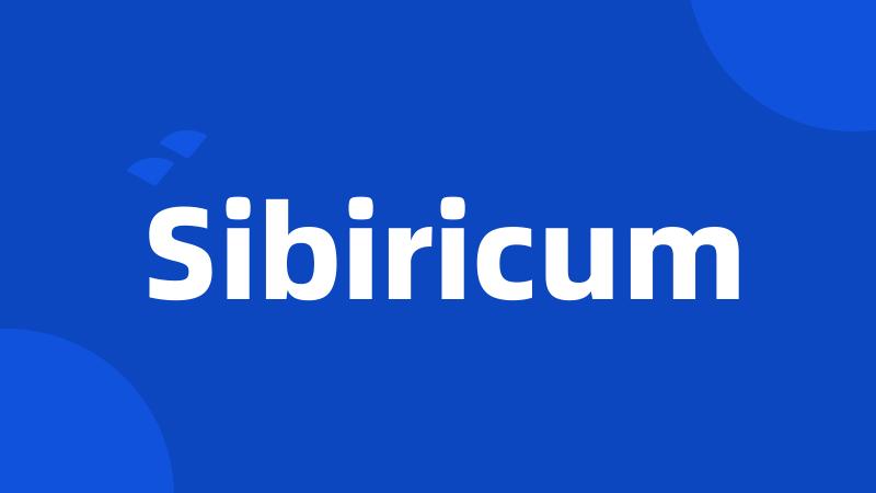 Sibiricum