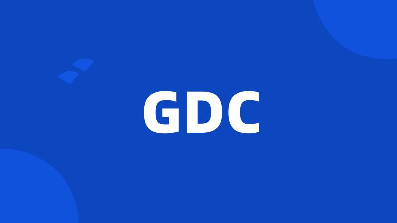 GDC