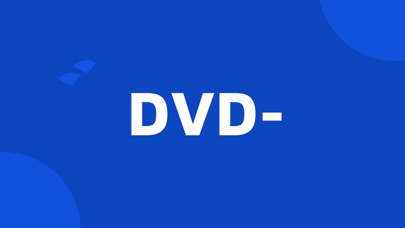 DVD-