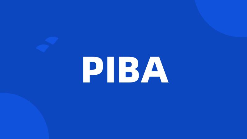 PIBA