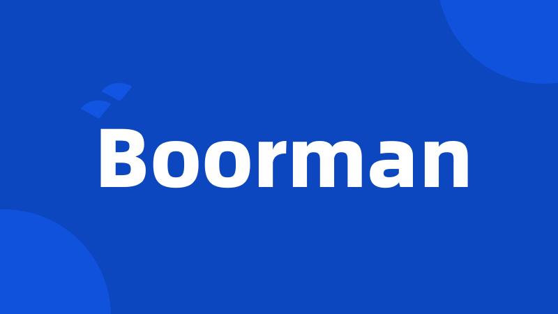 Boorman