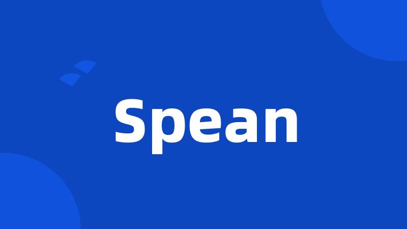 Spean