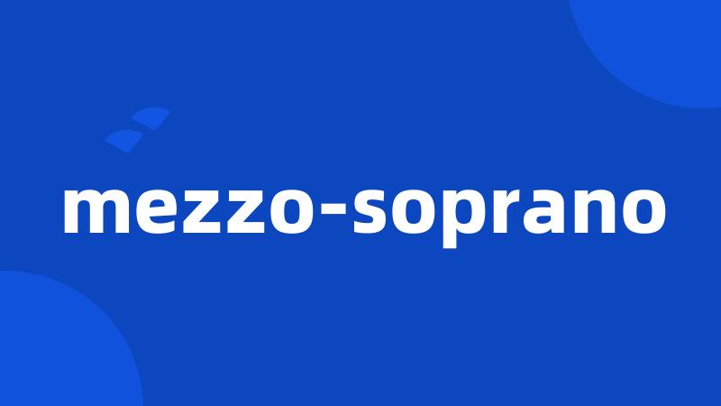 mezzo-soprano