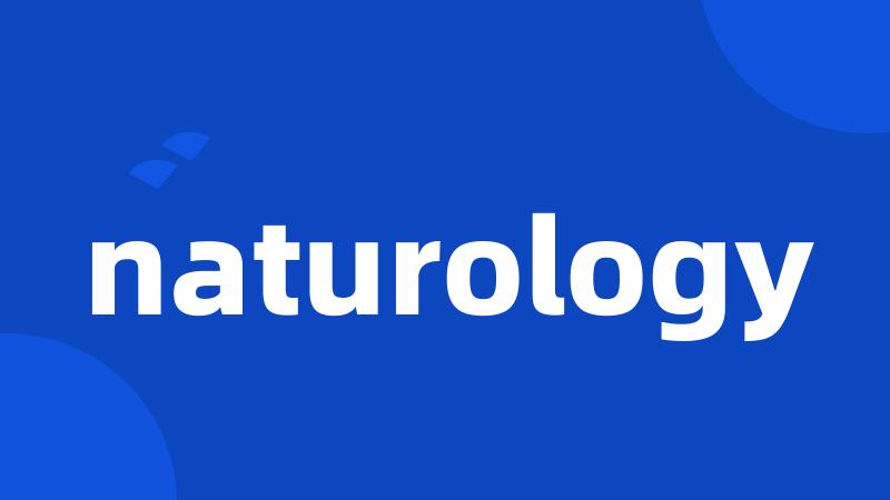 naturology