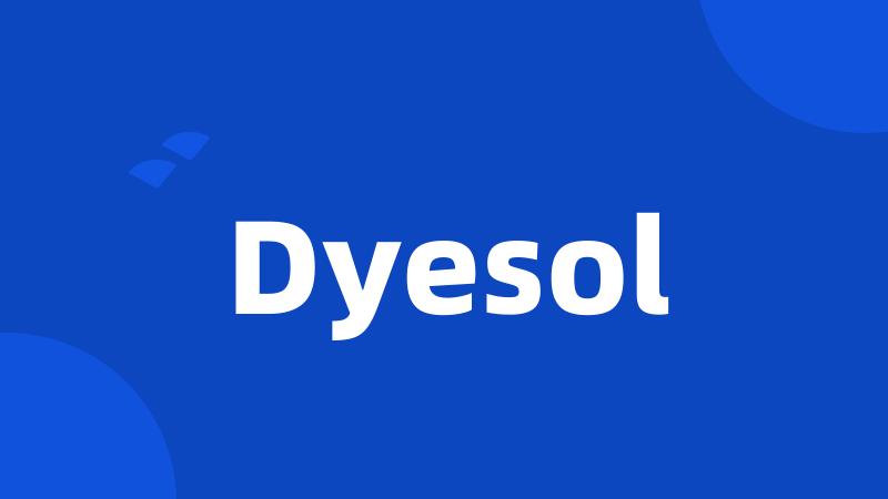 Dyesol