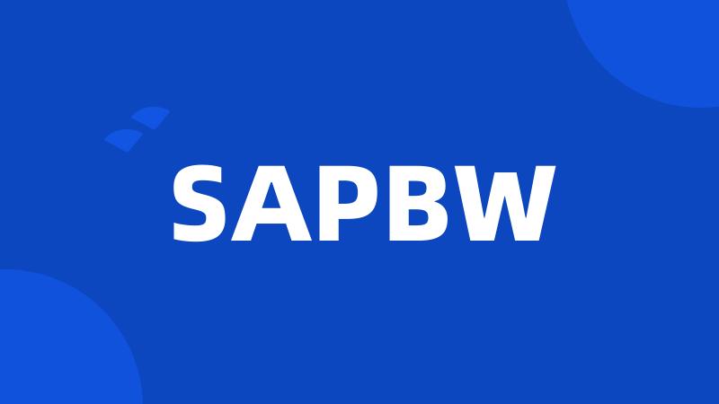 SAPBW