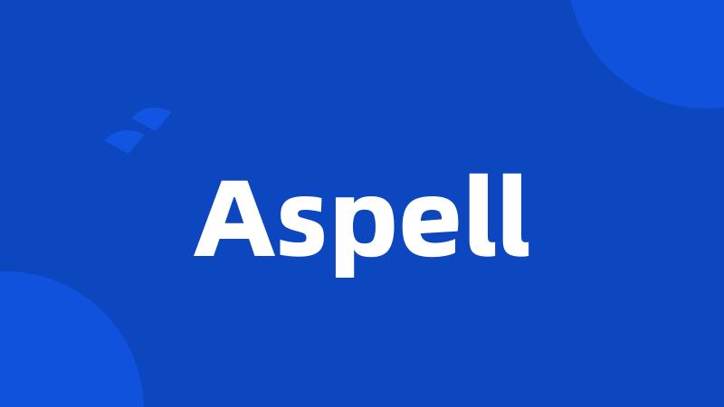 Aspell