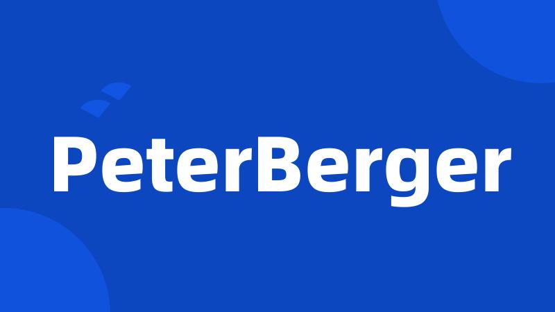 PeterBerger