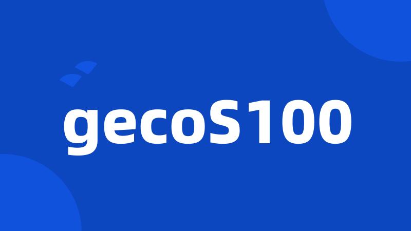 gecoS100