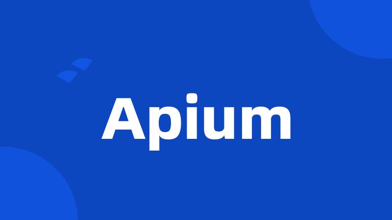 Apium