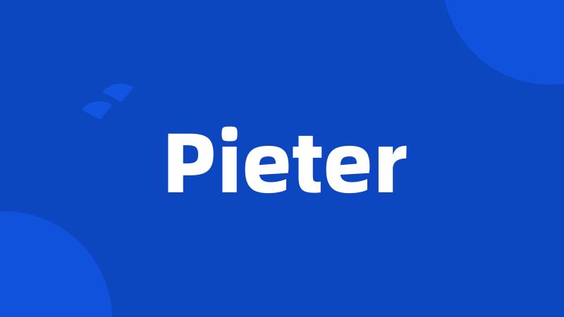 Pieter