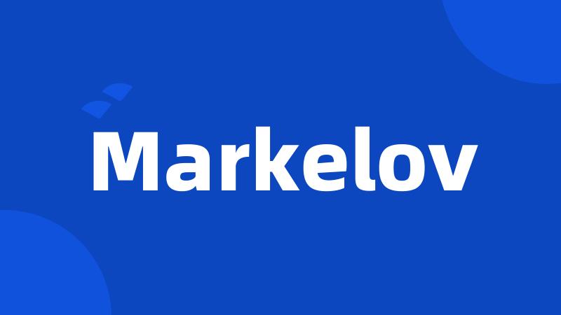 Markelov