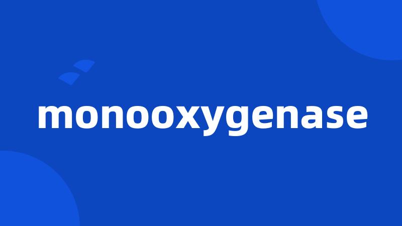 monooxygenase