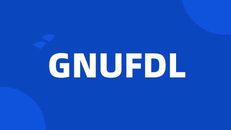 GNUFDL