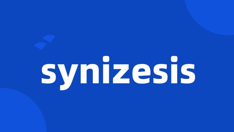 synizesis