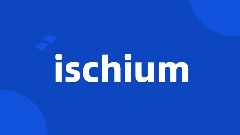 ischium