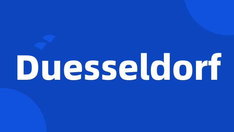 Duesseldorf