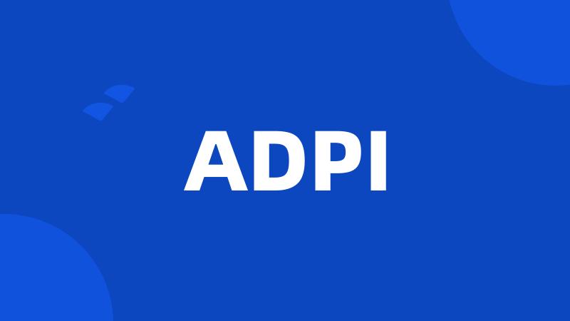 ADPI