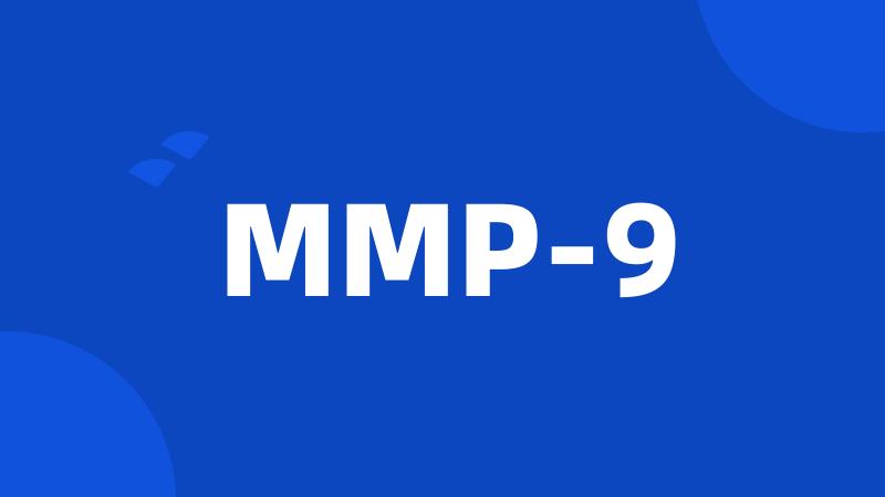 MMP-9