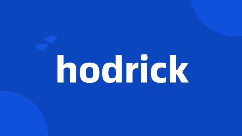 hodrick