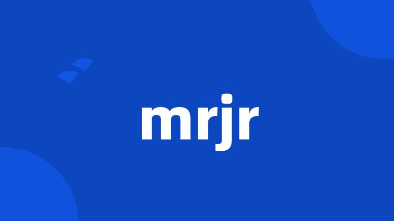 mrjr