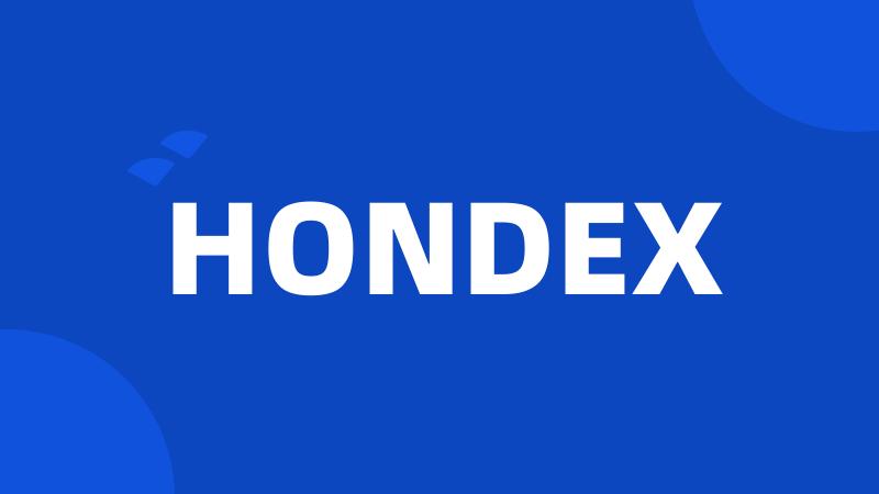 HONDEX