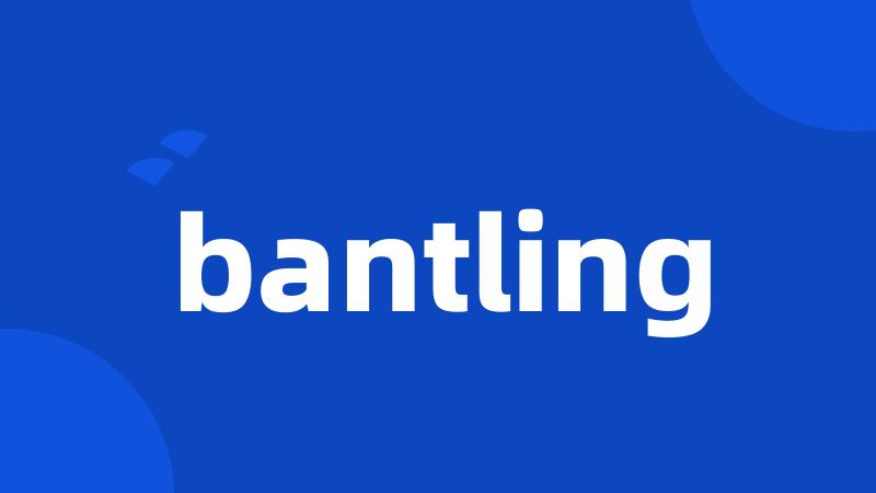 bantling