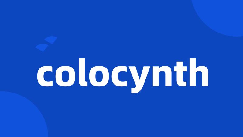 colocynth