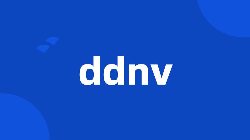 ddnv