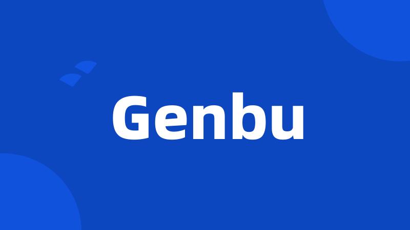 Genbu