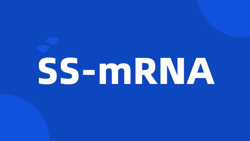 SS-mRNA