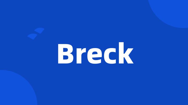 Breck