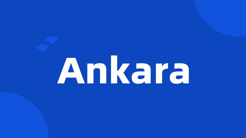 Ankara