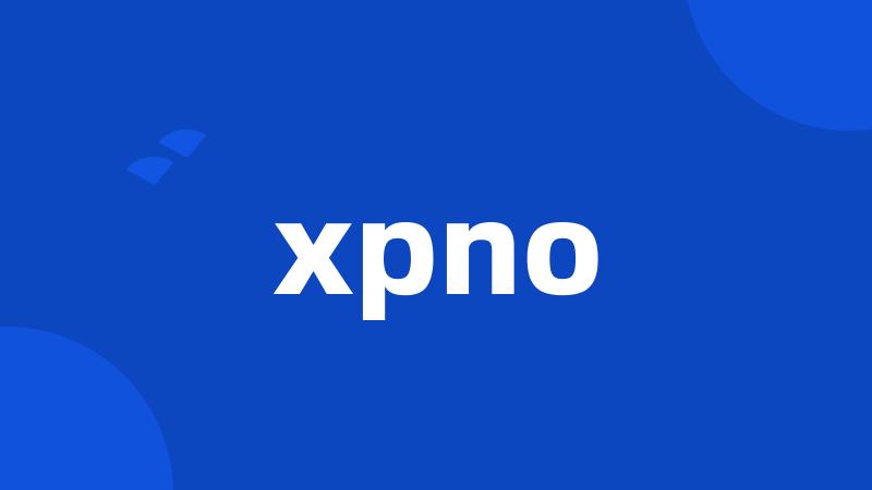 xpno